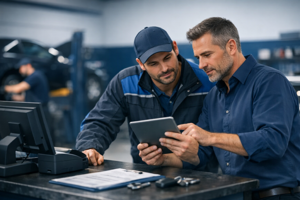 logiciel caisse garage